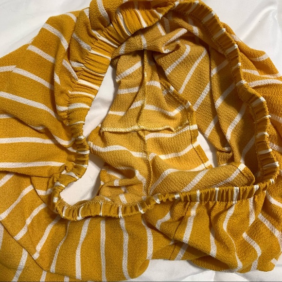 PEPPERMINT USA Paperbag Waist Striped Shorts - Picture 7 of 10